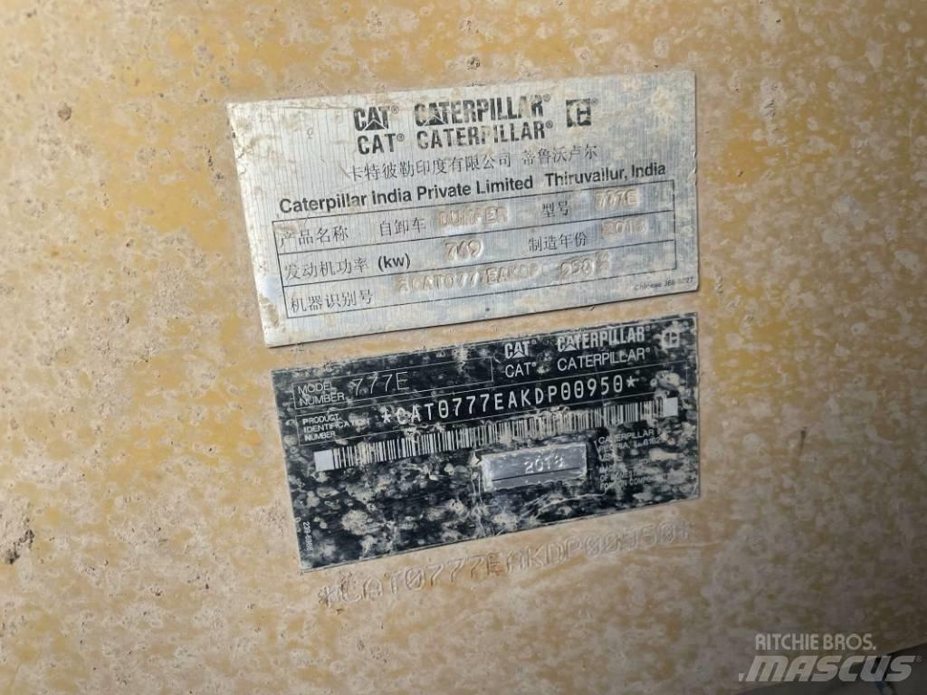 CAT 777e Колесни екскаватори