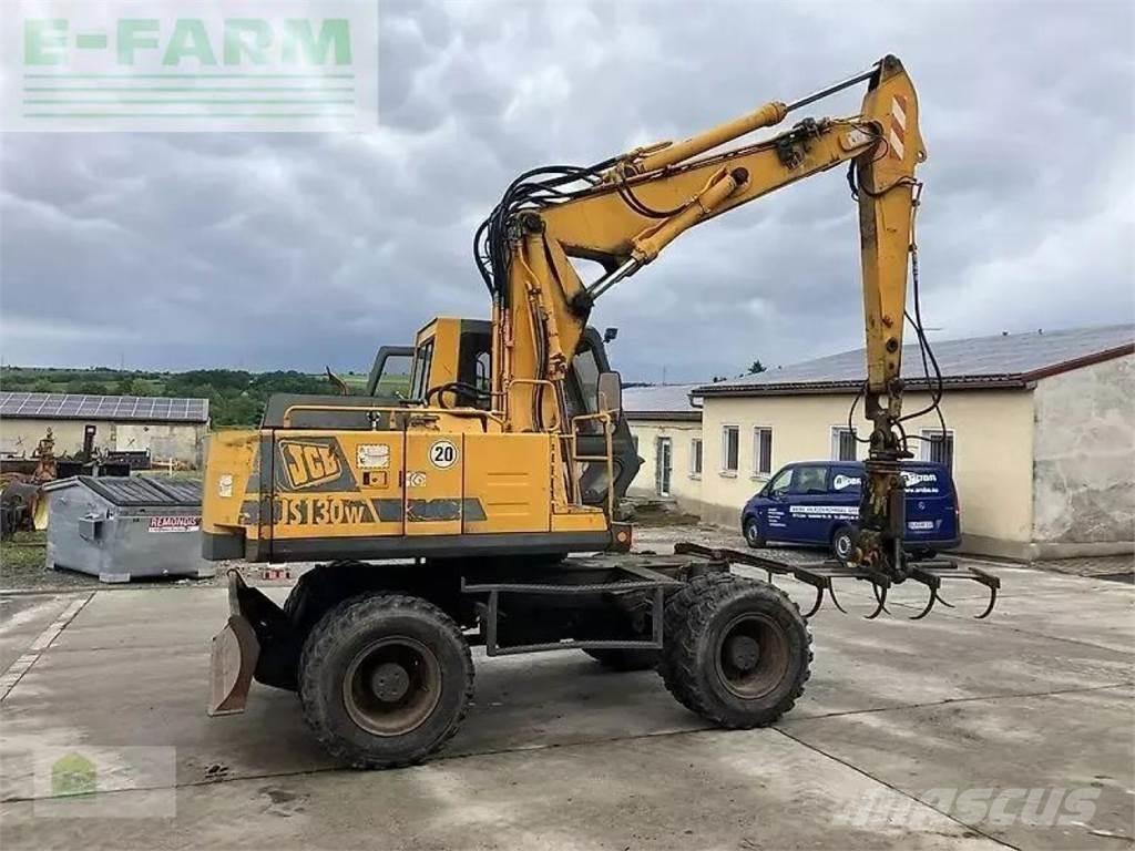 JCB js 130 w Колесни екскаватори