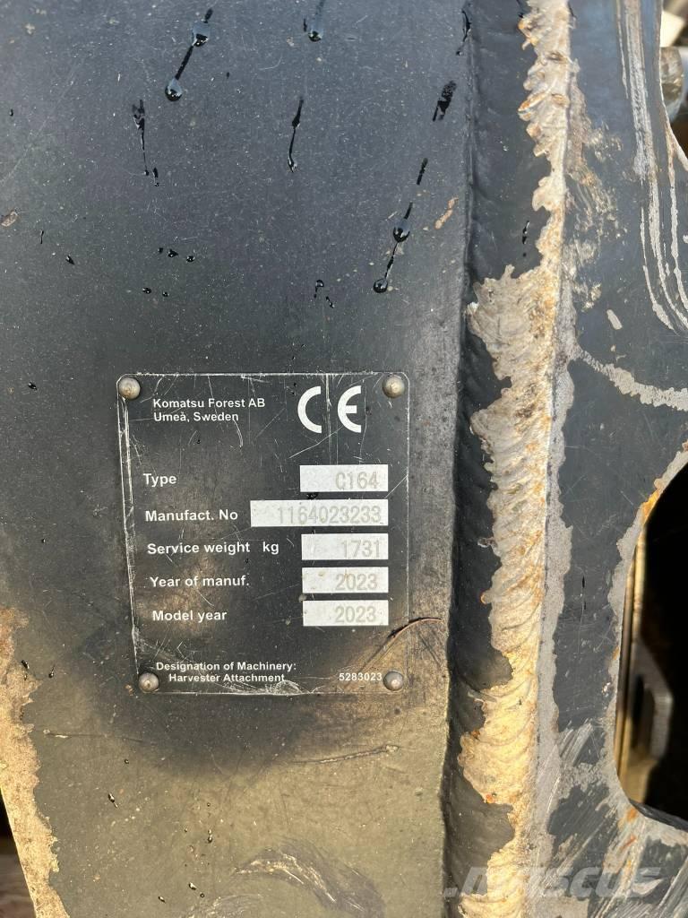 Komatsu C 164 Глави за харвестери