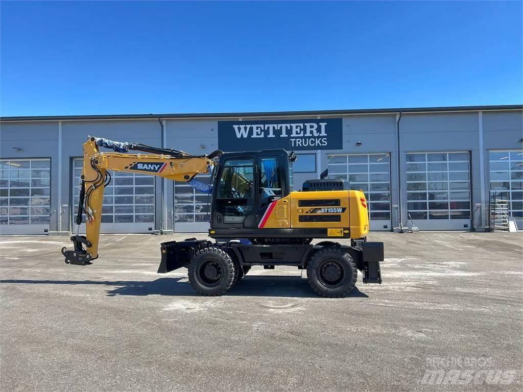 Sany SY155W Колесни екскаватори