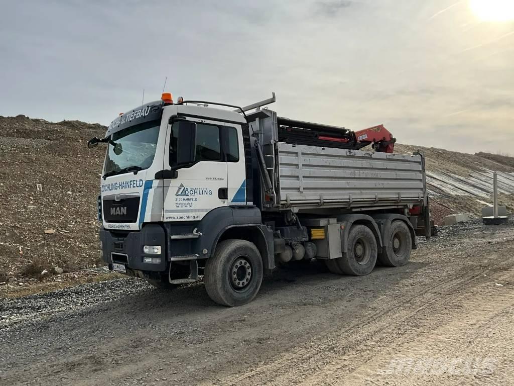 MAN TGS 33.480 BB Самосвал