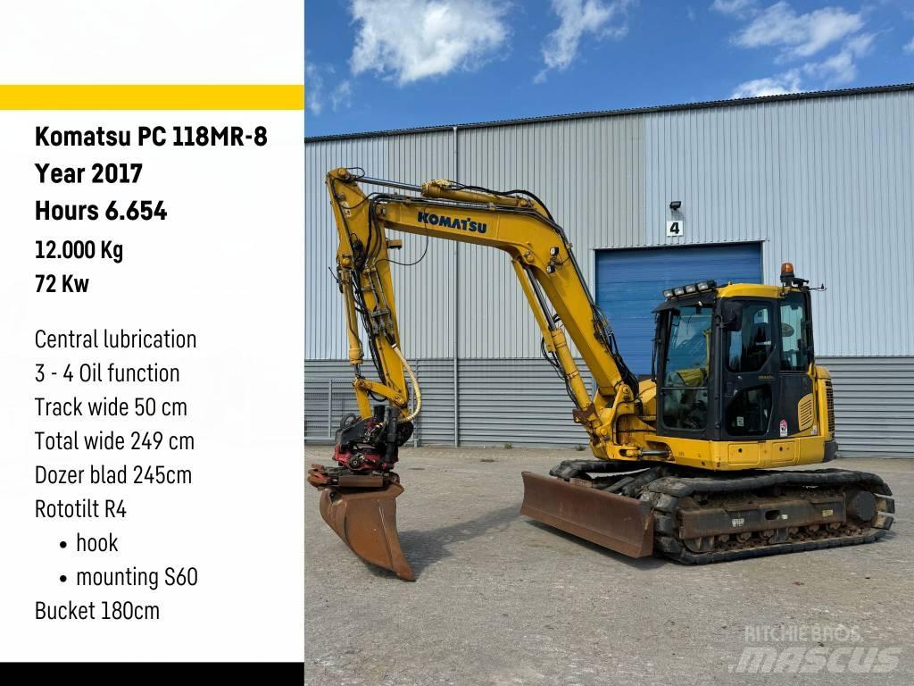 Komatsu PC 118 MR-8 Верижен екскаватор