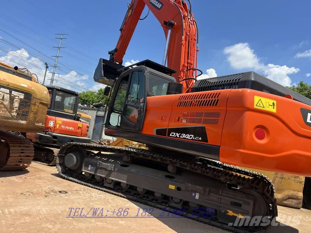Doosan DX340 Верижен екскаватор