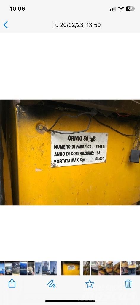 Ormig 50 ton Други кранове/вишки