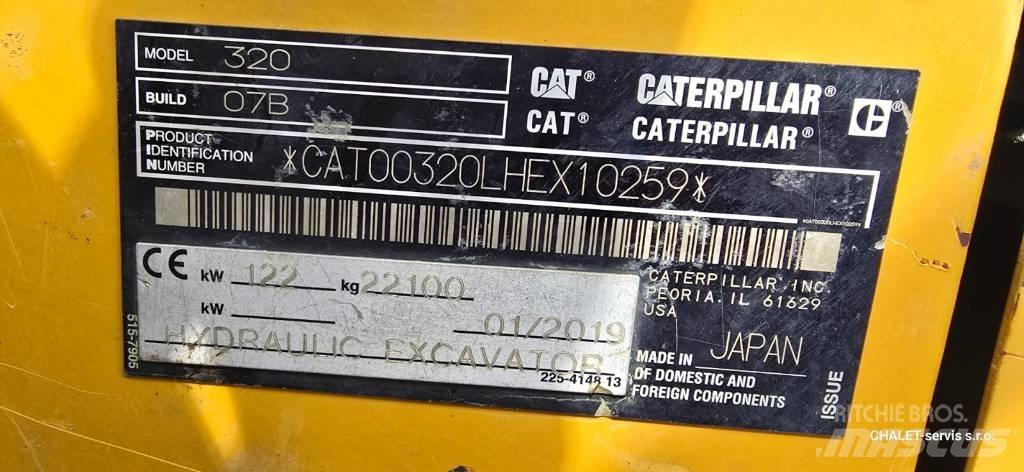 CAT 320 Верижен екскаватор