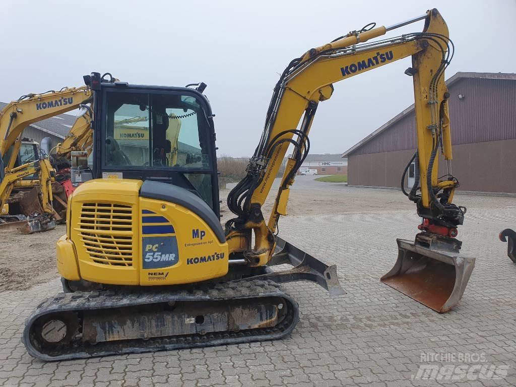 Komatsu PC55MR5 Мини екскаватори < 7 т
