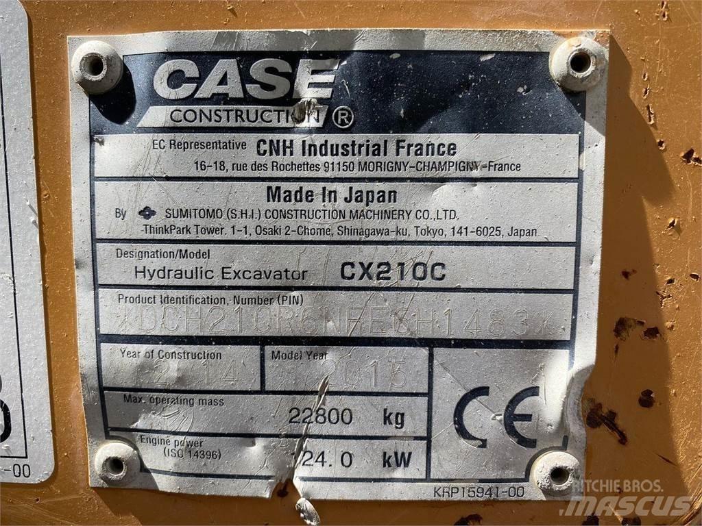 CASE CX210 Верижен екскаватор