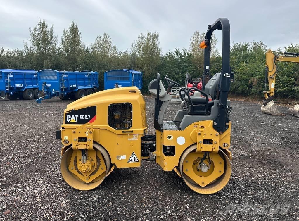 CAT CB 2.7 Двойни барабанни ролки
