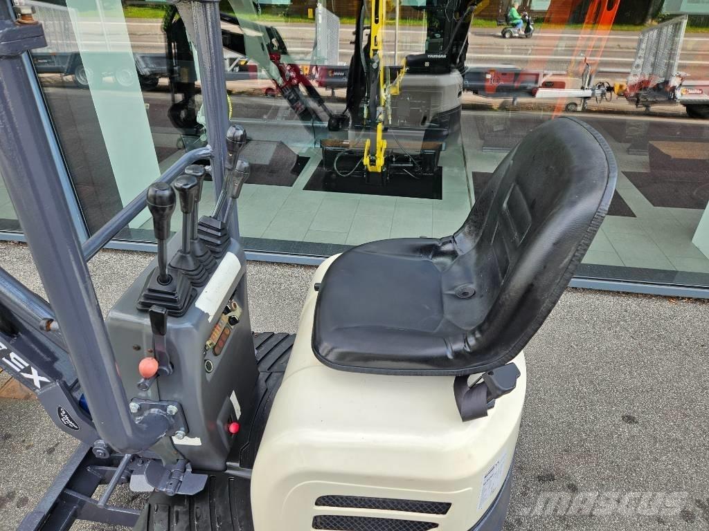 Terex TC 10 Мини екскаватори < 7 т