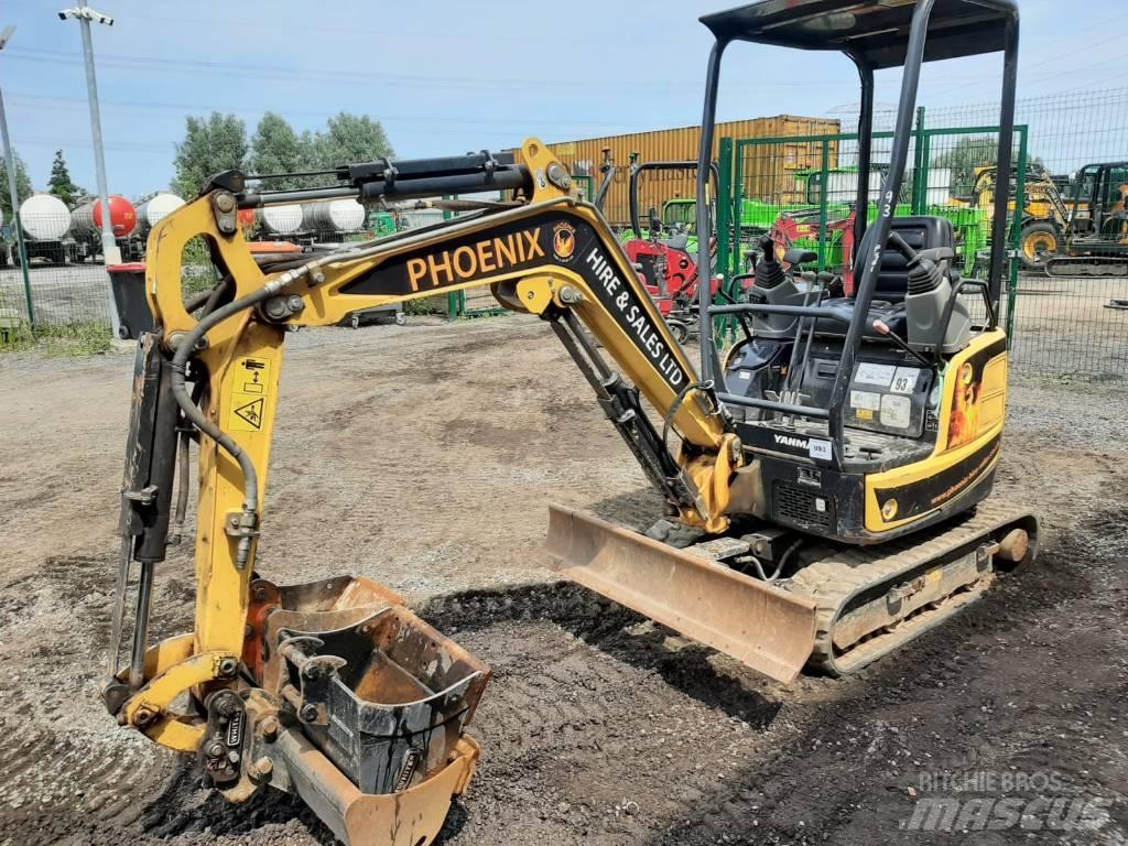 Yanmar Vio 17 Мини екскаватори < 7 т
