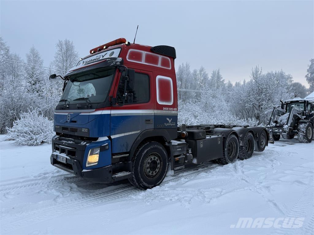 Volvo FMX500 Камиони с кран с кука