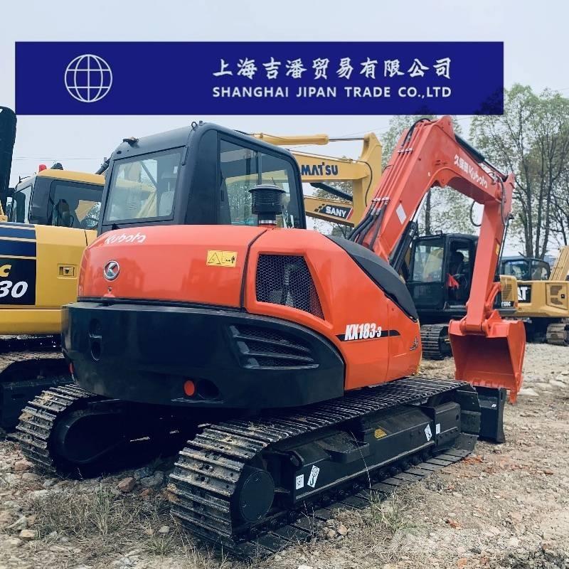 Kubota KX 183 Средни екскаватори 7т - 12т