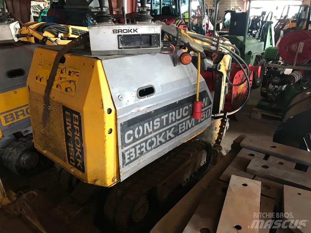 Brokk BM150E Мини екскаватори < 7 т