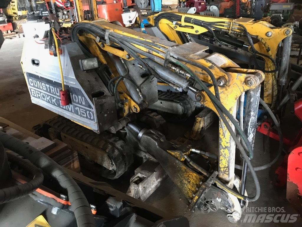 Brokk BM150E Мини екскаватори < 7 т