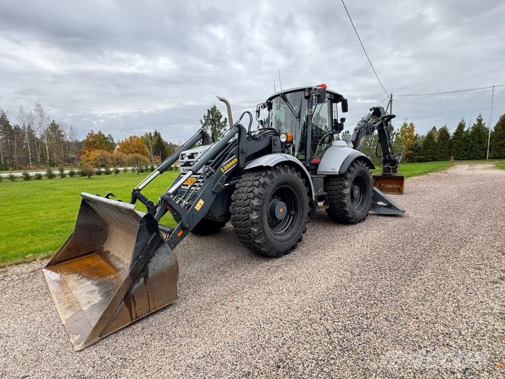 Lännen 8600 i Товарач със заден ексватор