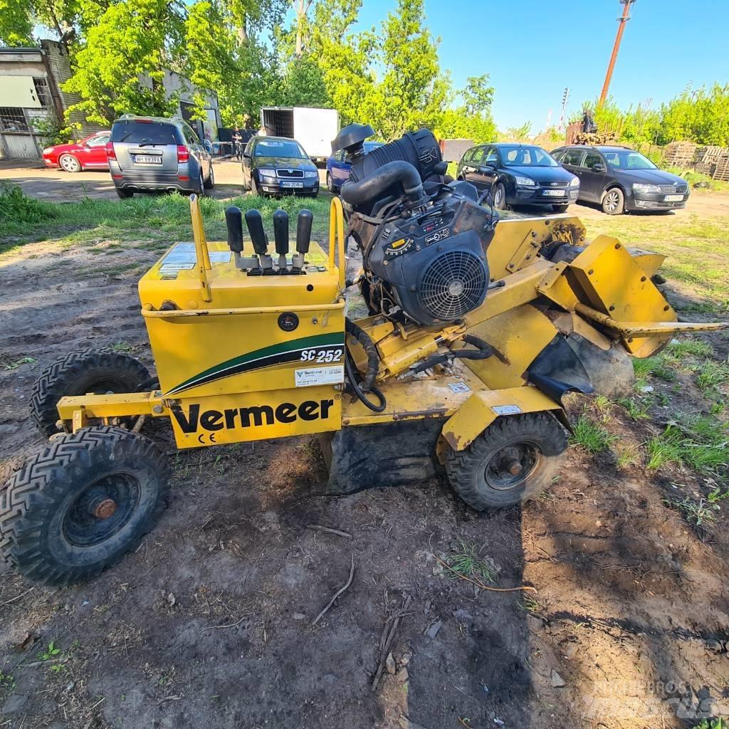 Vermeer SC252 Мелници за пънове
