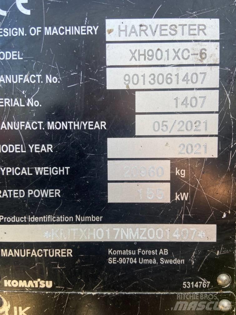 Komatsu 901XC Харвестери
