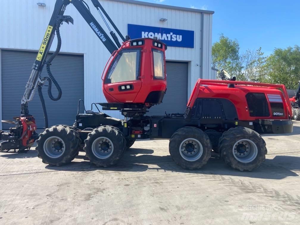 Komatsu 901XC Харвестери