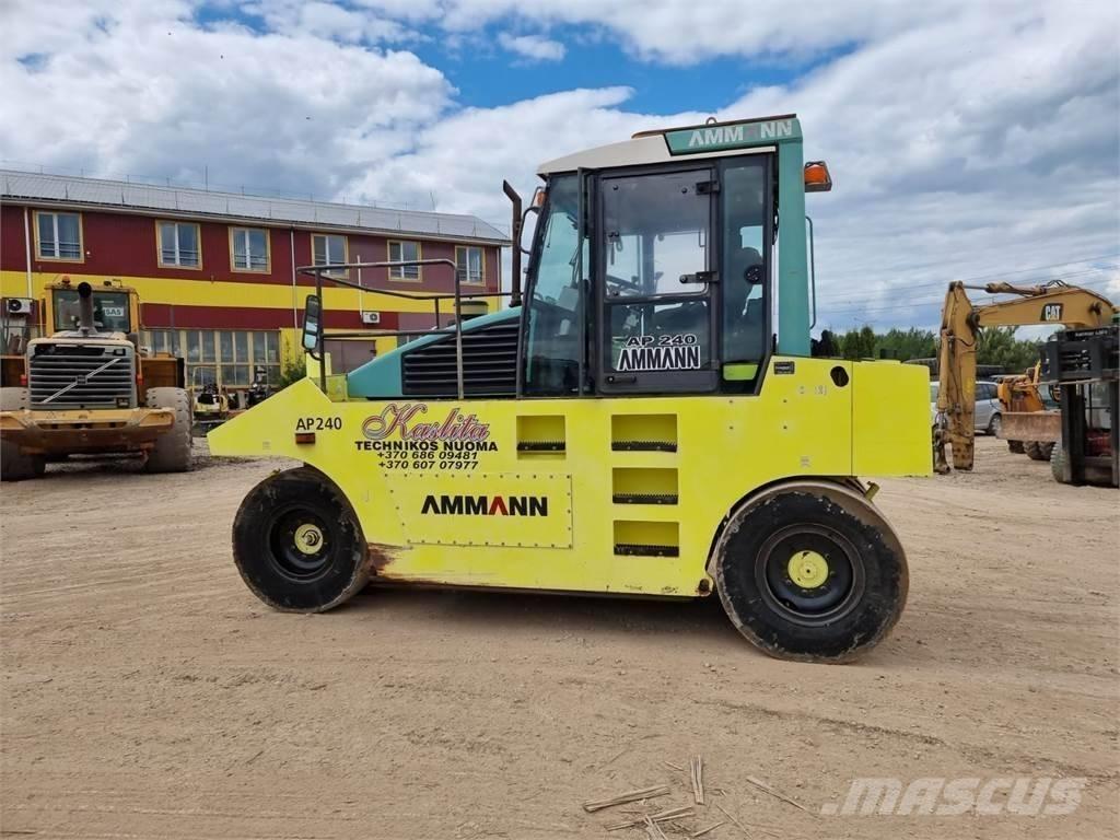 Ammann AP 240 Пневматични гумени  ролки
