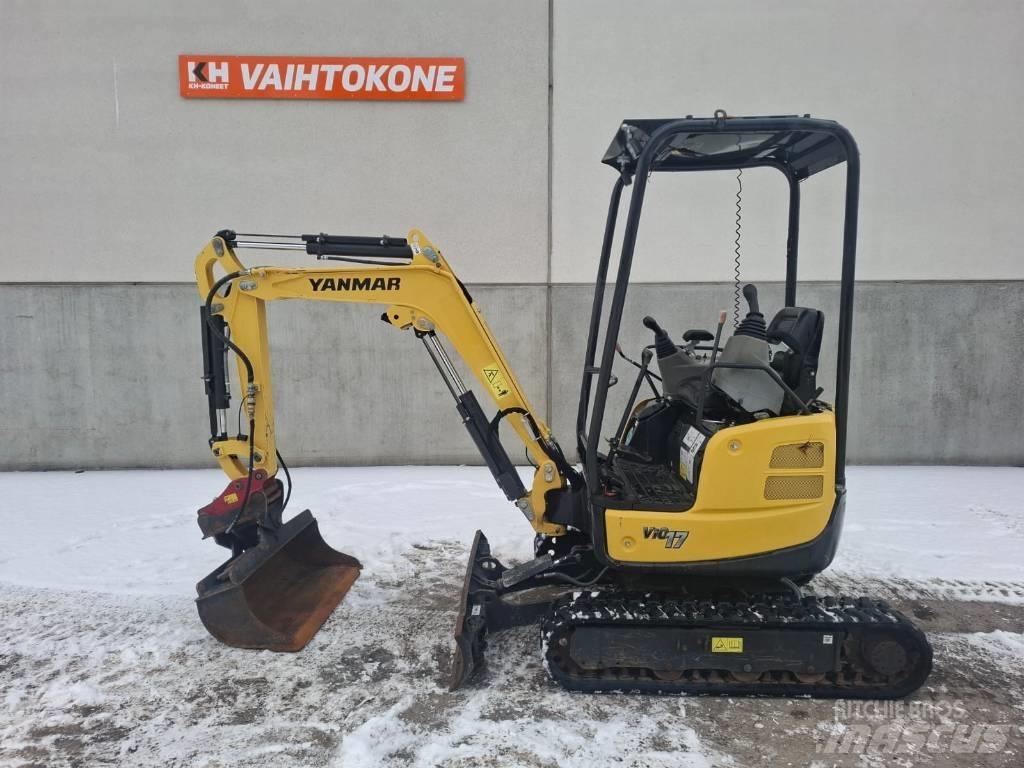 Yanmar Vio 17 Мини екскаватори < 7 т