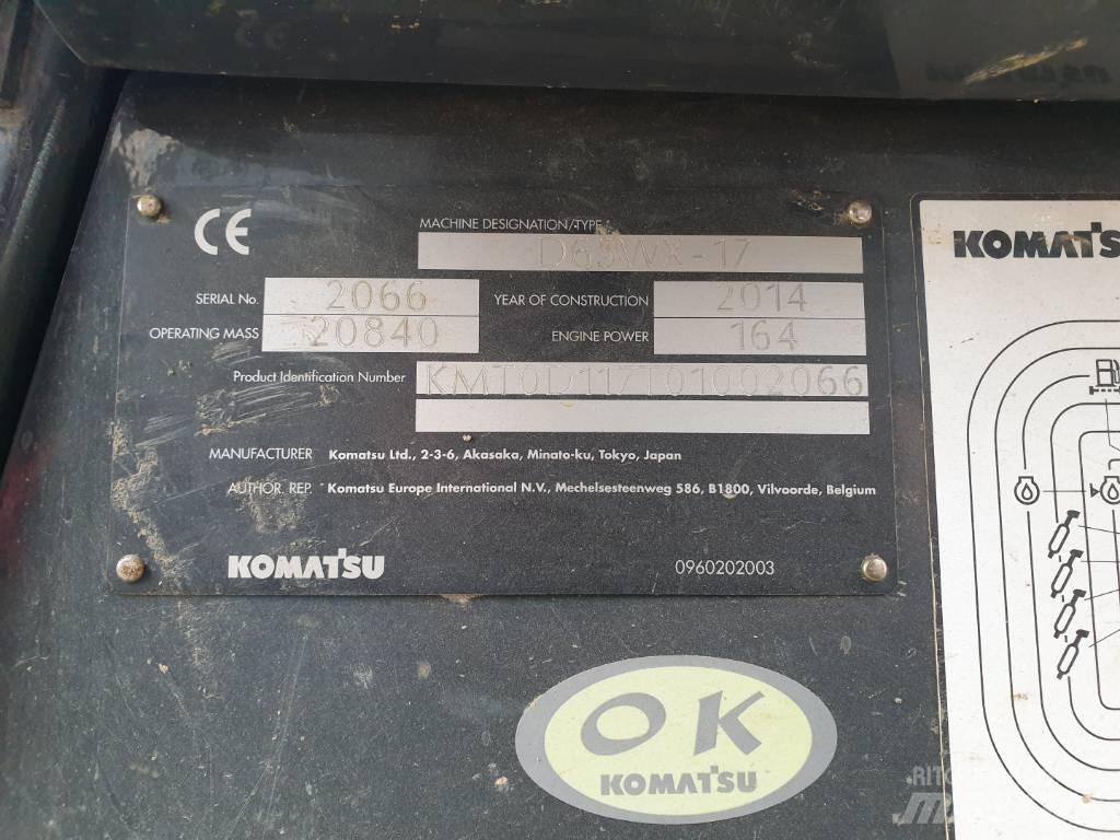 Komatsu D 65 WX-17 Верижни булдозери
