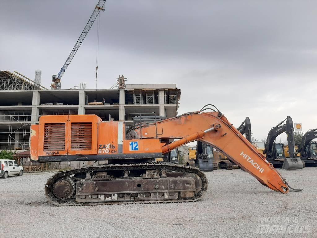 Hitachi ZX 670 LC H Верижен екскаватор