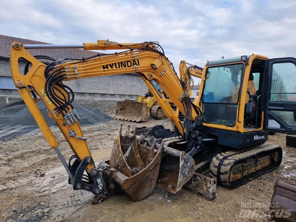 Hyundai R60CR-9A Мини екскаватори < 7 т