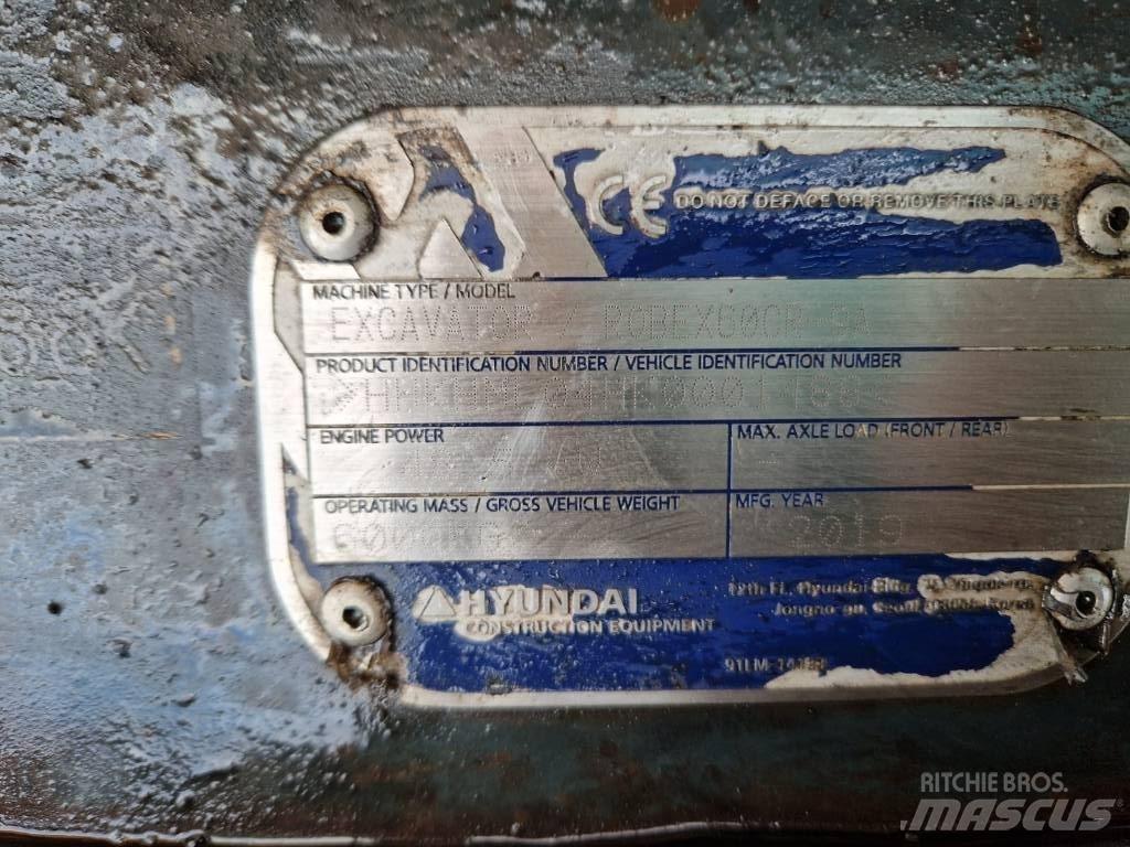 Hyundai R60CR-9A Мини екскаватори < 7 т