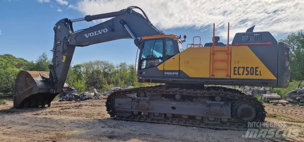 Volvo EC 750 E Верижен екскаватор