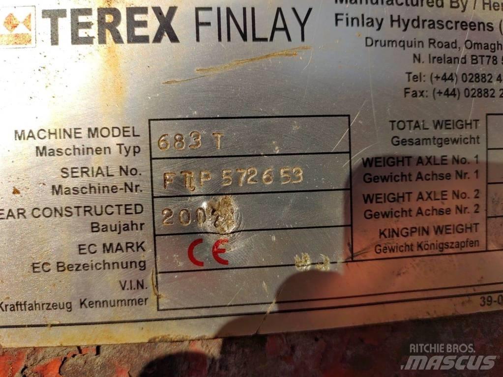 Finlay Terex 683 Мобилни скрийнери
