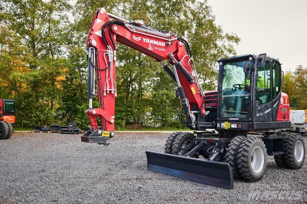 Yanmar B95W Колесни екскаватори