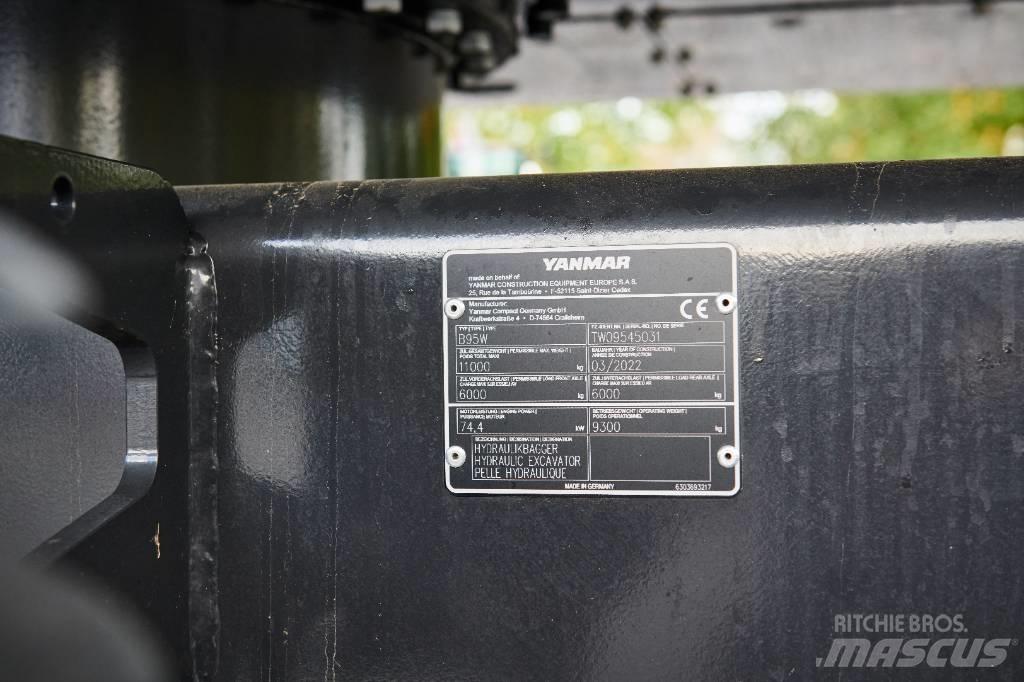 Yanmar B95W Колесни екскаватори