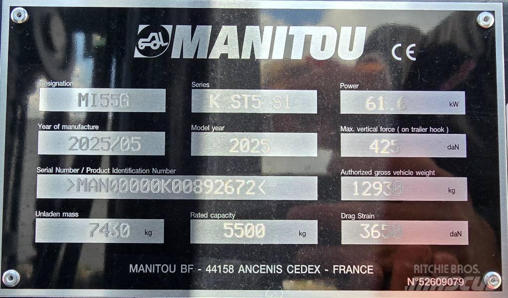 Manitou MI 55 G Камиони с АГУ