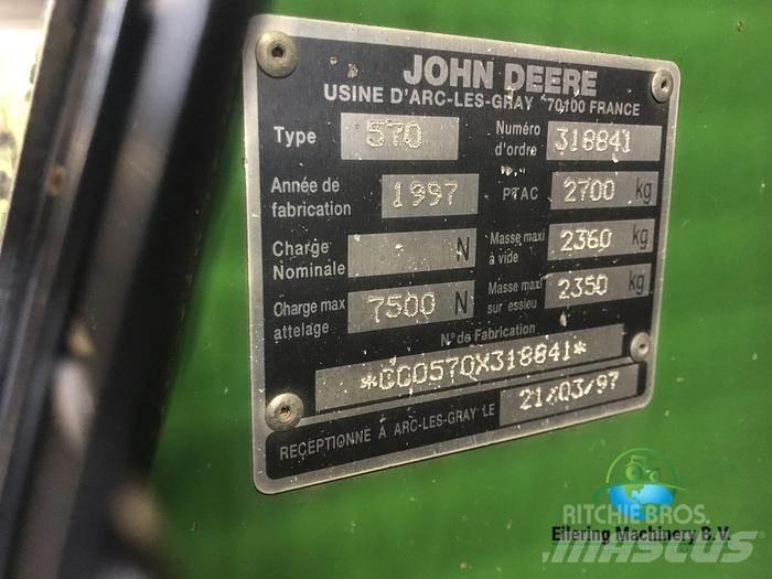 John Deere 570 Фуражни комбайни