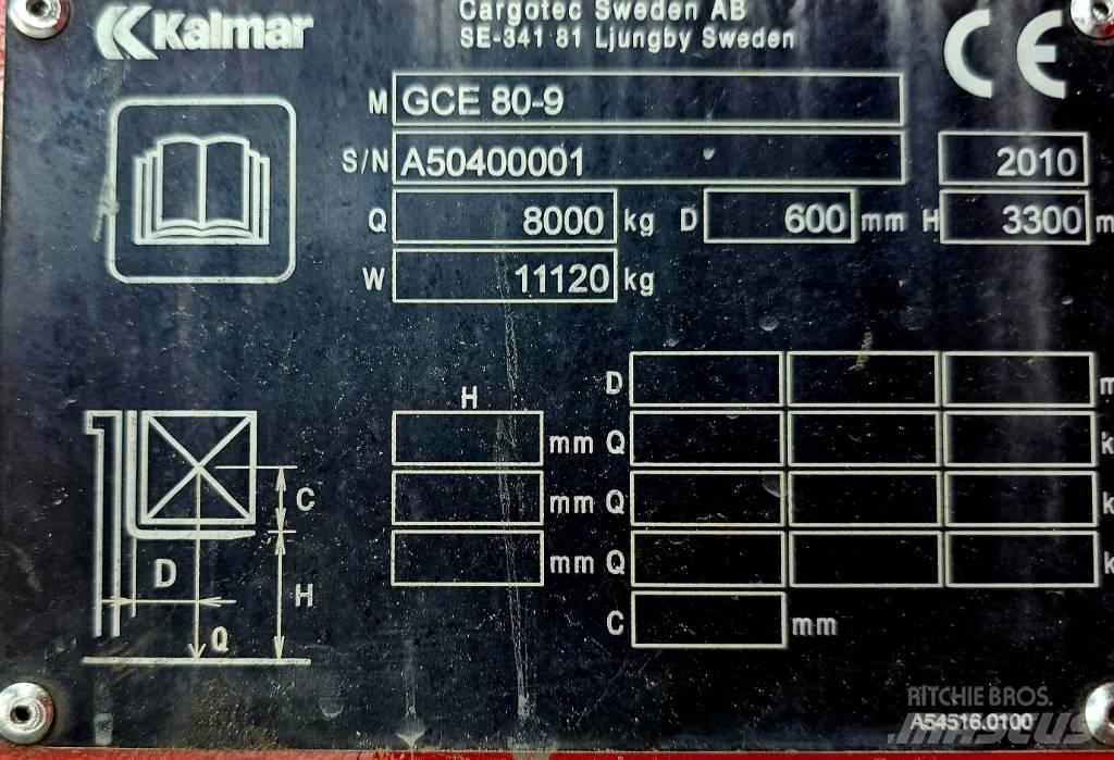 Kalmar GCE 80-9 Камиони с АГУ