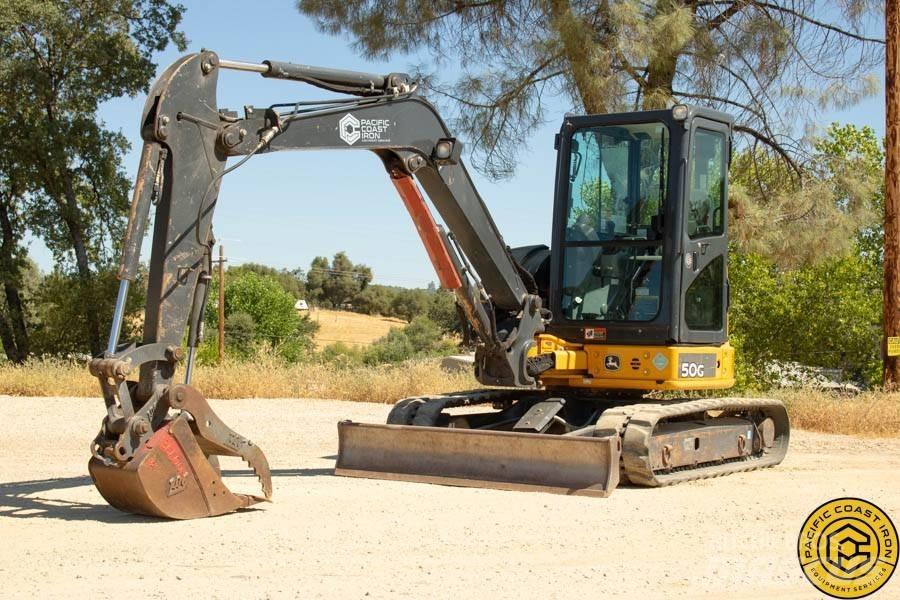 DEERE 50G Мини екскаватори < 7 т