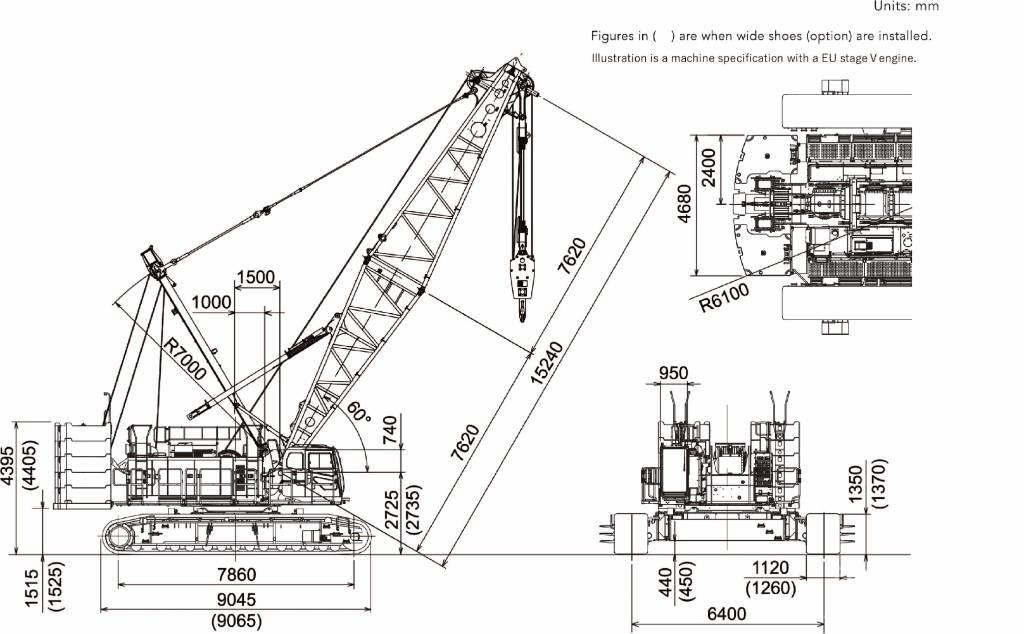 sumitomo SCX2800A-3 Верижни кранове
