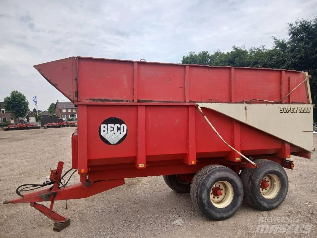 Beco super 1200 Ремаркета самосвални
