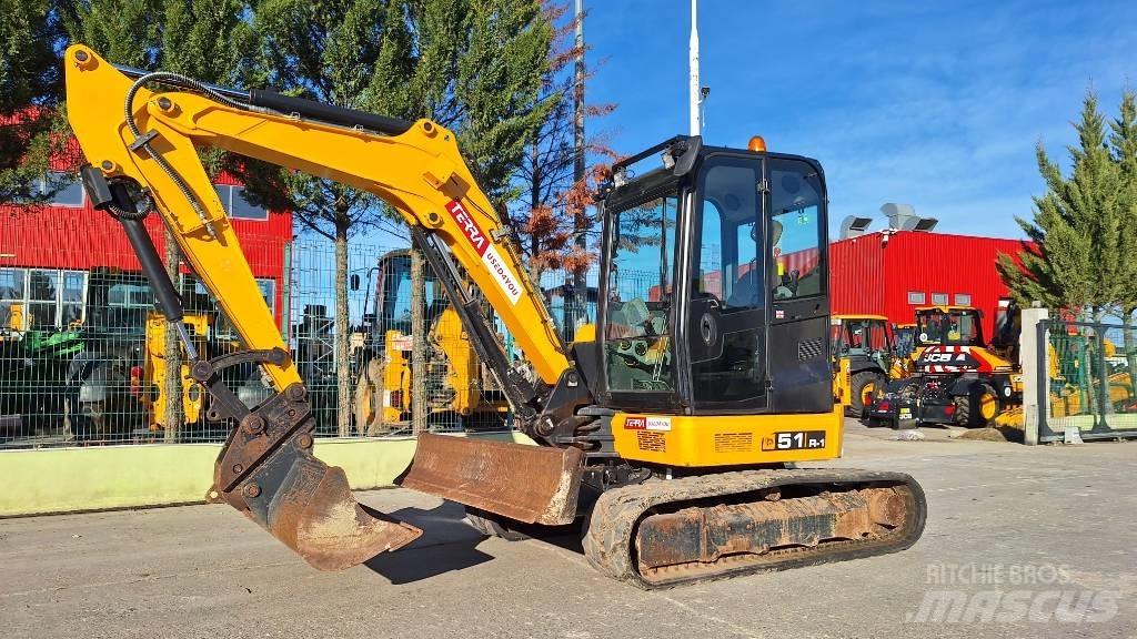 JCB 51 R-1 Мини екскаватори < 7 т