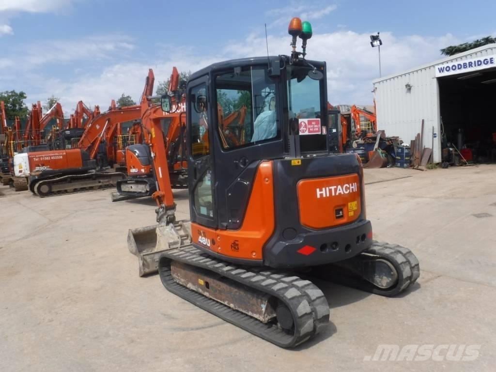 Hitachi ZX 48 U-6 Мини екскаватори < 7 т