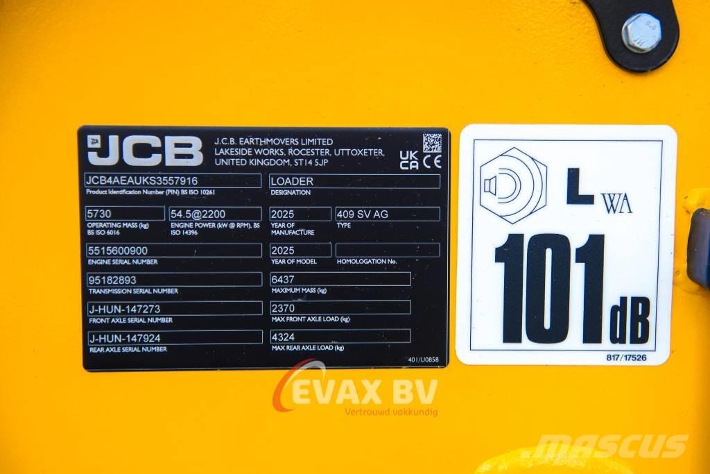 JCB 409 Колесни товарачи