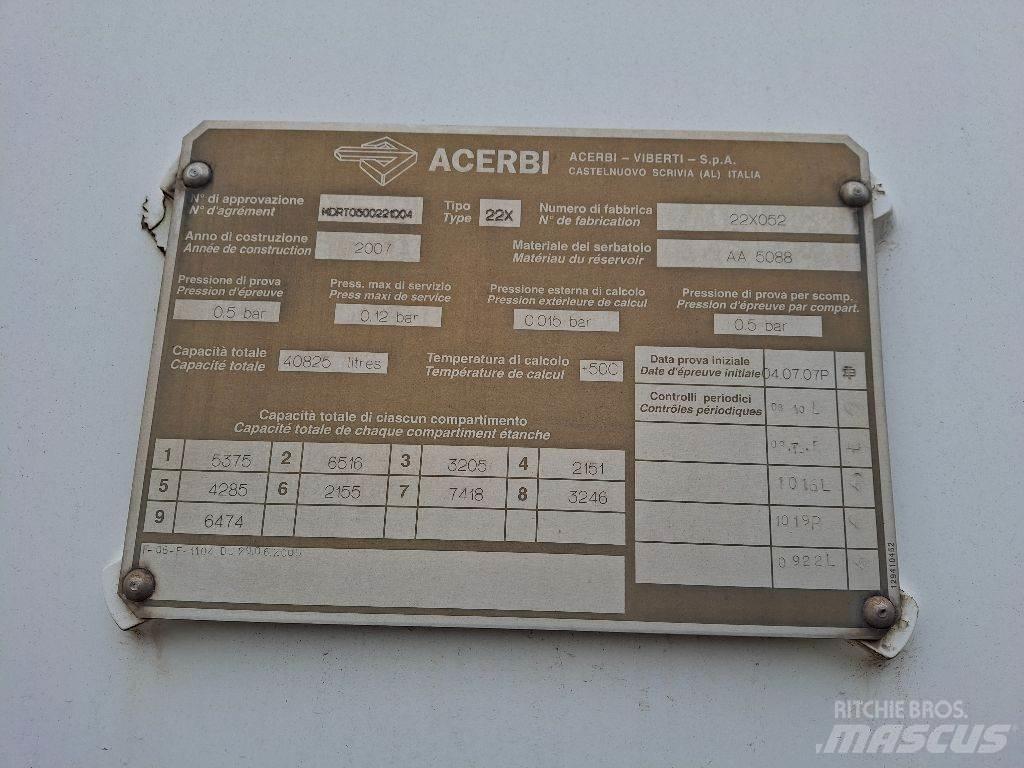 Acerbi ASO64003SP Полуремаркета цистерни
