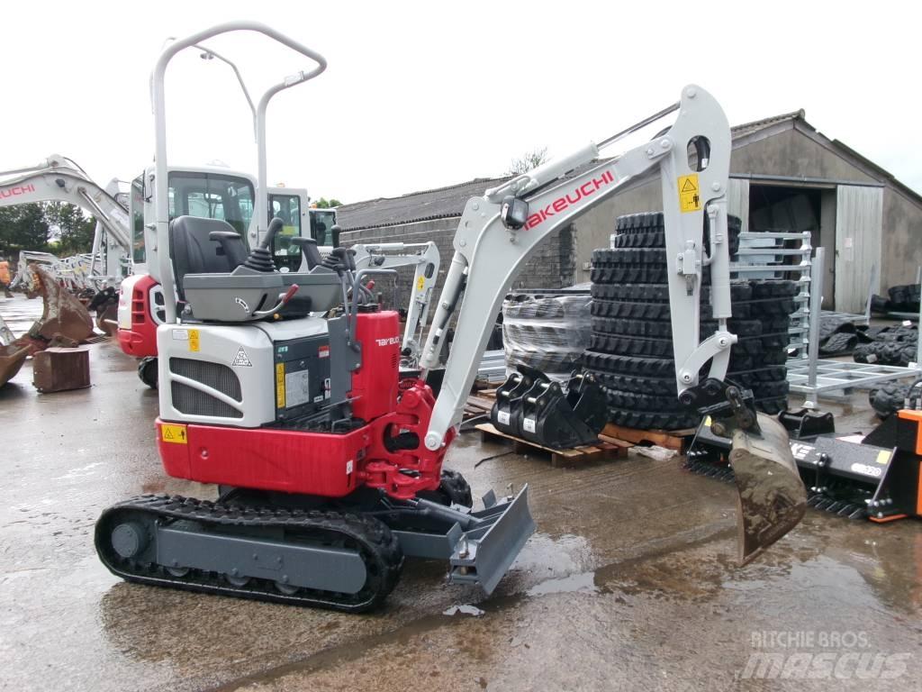 Takeuchi TB 210 R Мини екскаватори < 7 т