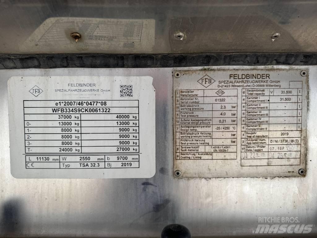 Feldbinder TSA 32,3 Цистерна