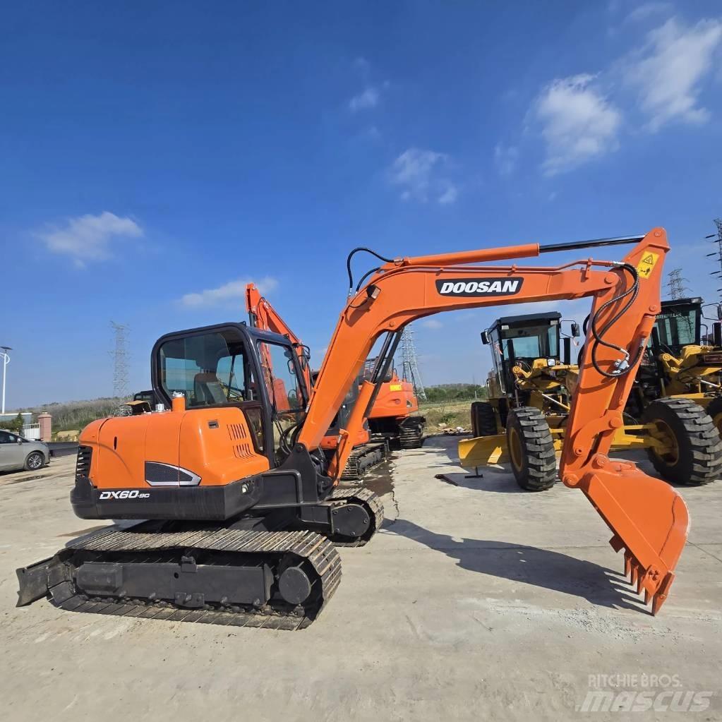 Doosan DX 60-9C Мини екскаватори < 7 т
