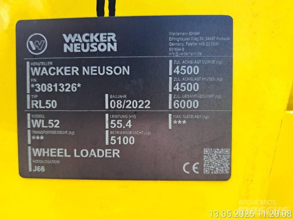 Wacker Neuson WL52 Колесни товарачи