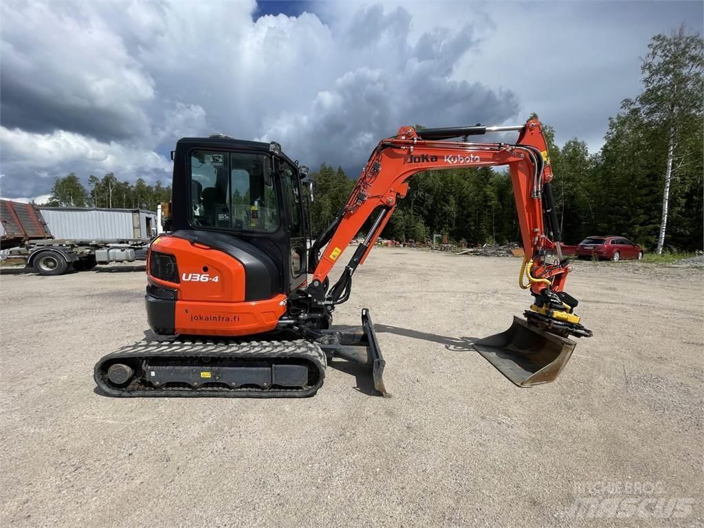 Kubota U 36-4 Мини екскаватори < 7 т
