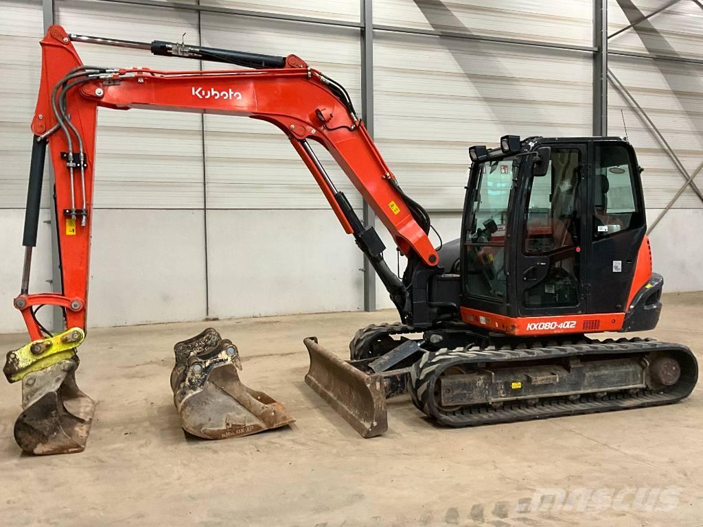 Kubota KX 080-4 A 2 Средни екскаватори 7т - 12т
