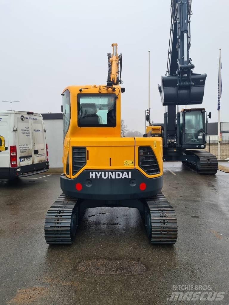 Hyundai R60CR-9A Мини екскаватори < 7 т