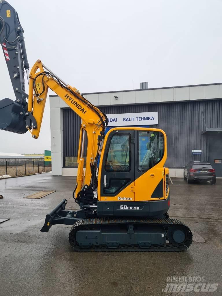 Hyundai R60CR-9A Мини екскаватори < 7 т